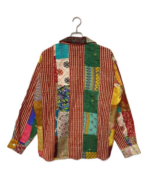 INDIA SHIRTINGS（インディア シャーティングス）INDIA SHIRTINGS (インディア シャーティングス) JOURNAL STANDARD relume (ジャーナルスタンダード レリューム) INDIA QUILTING LS SHIRTS マルチカラー サイズ:L 未使用品の古着・服飾アイテム