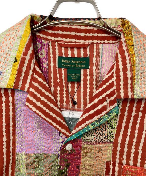 INDIA SHIRTINGS（インディア シャーティングス）INDIA SHIRTINGS (インディア シャーティングス) JOURNAL STANDARD relume (ジャーナルスタンダード レリューム) INDIA QUILTING LS SHIRTS マルチカラー サイズ:L 未使用品の古着・服飾アイテム