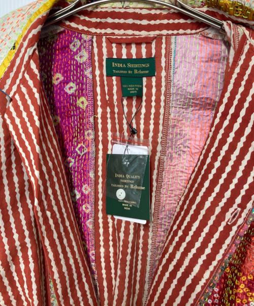 INDIA SHIRTINGS（インディア シャーティングス）INDIA SHIRTINGS (インディア シャーティングス) JOURNAL STANDARD relume (ジャーナルスタンダード レリューム) INDIA QUILTING LS SHIRTS マルチカラー サイズ:L 未使用品の古着・服飾アイテム