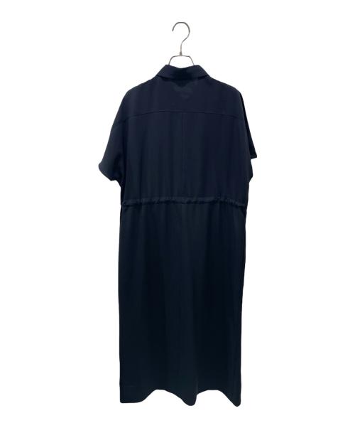 SOEJU（ソージュ）SOEJU (ソージュ) ロングシャツワンピース ネイビー サイズ:Tの古着・服飾アイテム