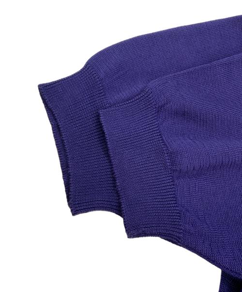 BALENCIAGA（バレンシアガ）BALENCIAGA (バレンシアガ) 半袖ニット パープル サイズ:38の古着・服飾アイテム