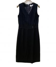 GIVENCHY BOUTIQUES（ジバンシー ブティックス）の古着「ノースリーブワンピース」｜ブラック