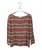 GIVENCHY BOUTIQUESジバンシー ブティックス）の古着「総柄カットソー」｜ベージュ
