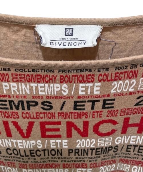 GIVENCHY BOUTIQUES（ジバンシー ブティックス）GIVENCHY BOUTIQUES (ジバンシー ブティックス) 総柄カットソー ベージュ サイズ:Mの古着・服飾アイテム
