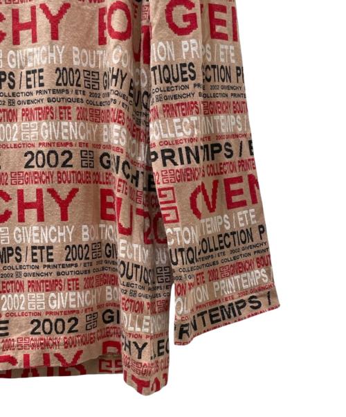 GIVENCHY BOUTIQUES（ジバンシー ブティックス）GIVENCHY BOUTIQUES (ジバンシー ブティックス) 総柄カットソー ベージュ サイズ:Mの古着・服飾アイテム