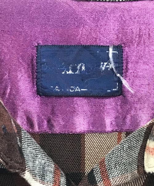 ARROW（アロー）ARROW (アロー) チェックシャツ ブラウン サイズ:表記なしの古着・服飾アイテム