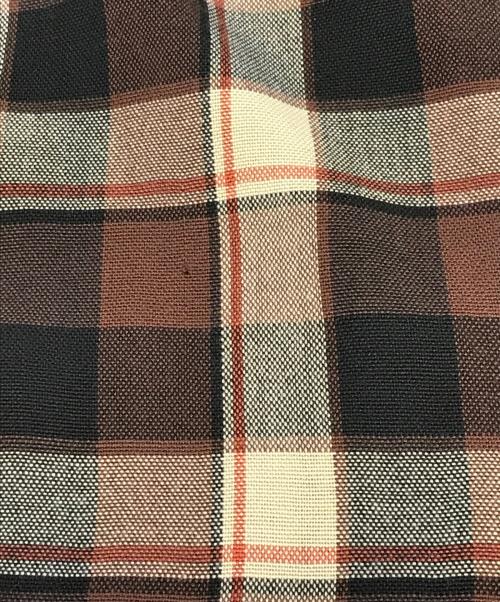 ARROW（アロー）ARROW (アロー) チェックシャツ ブラウン サイズ:表記なしの古着・服飾アイテム