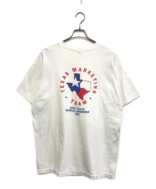 FRUIT OF THE LOOM（フルーツオブザルーム）FRUIT OF THE LOOM (フルーツオブザルーム) Duck SOUPプリントTシャツ ホワイト サイズ:XLの古着・服飾アイテム