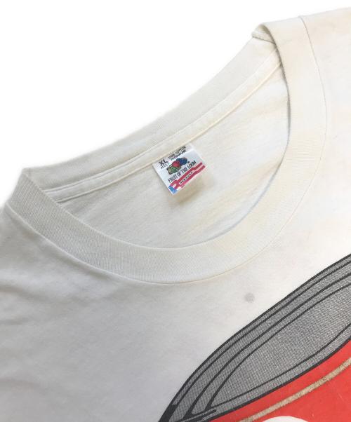 FRUIT OF THE LOOM（フルーツオブザルーム）FRUIT OF THE LOOM (フルーツオブザルーム) Duck SOUPプリントTシャツ ホワイト サイズ:XLの古着・服飾アイテム