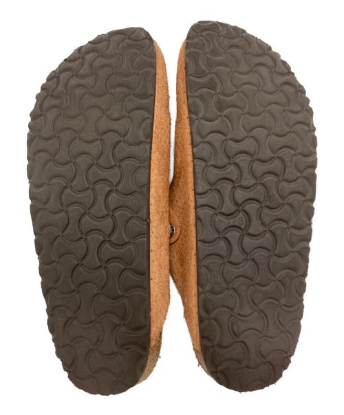 BIRKENSTOCK（ビルケンシュトック）BIRKENSTOCK (ビルケンシュトック) Boston スエード レザー エンボス オレンジ サイズ:28cmの古着・服飾アイテム
