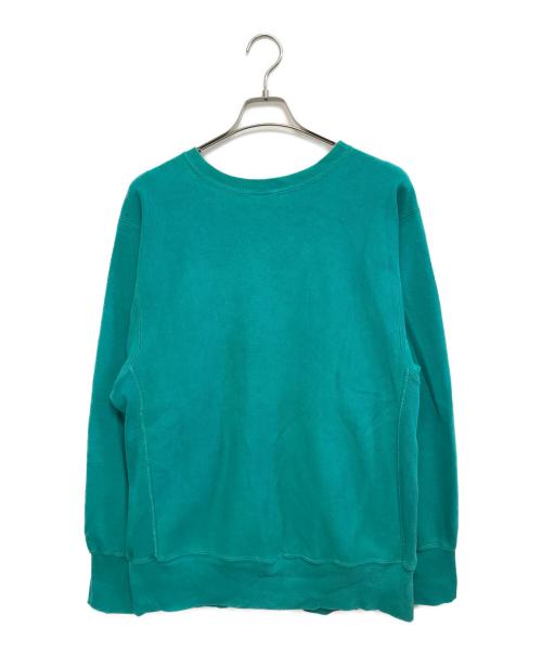 Champion（チャンピオン）Champion (チャンピオン) ロゴ刺繍スウェット グリーン サイズ:XLの古着・服飾アイテム