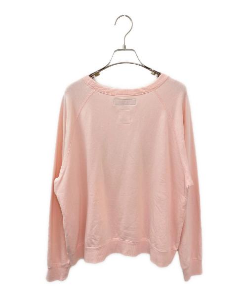MADISON BLUE（マディソンブルー）MADISON BLUE (マディソンブルー) 別注 HELLO SWEAT ピンク サイズ:01（S）の古着・服飾アイテム