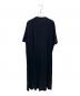 ENFOLD (エンフォルド) FAKE-LAYERED DRESS ブラック サイズ:38：27000円