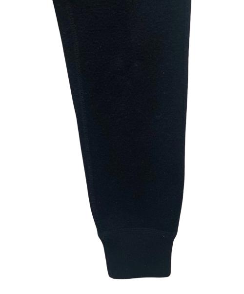 DRAWER（ドゥロワー）DRAWER (ドゥロワー) 14Gウールカシミヤ ミラノ編み ニットパンツ ブラック サイズ:1の古着・服飾アイテム