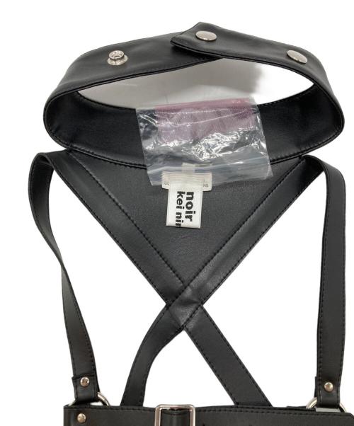 noir kei ninomiya（ノワール ケイ ニノミヤ）noir kei ninomiya (ノワール ケイ ニノミヤ) Tulle Ruffle Harness/チュールハーネス ブラック×ピンク サイズ:freeの古着・服飾アイテム