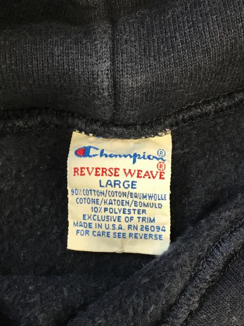 Champion（チャンピオン）Champion (チャンピオン) リバースウィーブパーカー ネイビー サイズ:Lの古着・服飾アイテム