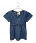 patou（パトゥ）の古着「Bow denim minidress」｜インディゴ