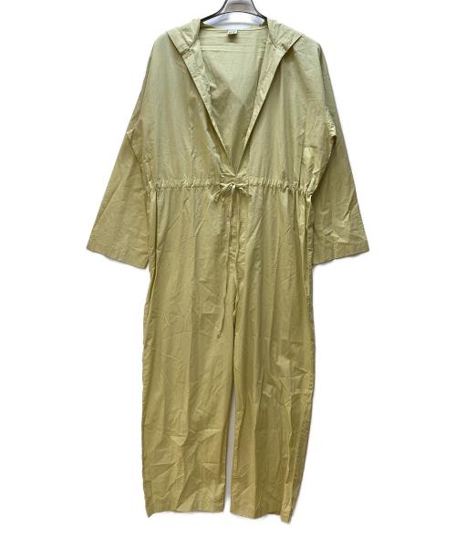 BASERANGE（ベースレンジ）BASERANGE (ベースレンジ) HUJUI JUMPSUIT イエロー サイズ:XSの古着・服飾アイテム