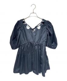 CECILIE BAHNSEN（セシリーバンセン）の古着「HOPE TOP/ブラウス」｜ブラック