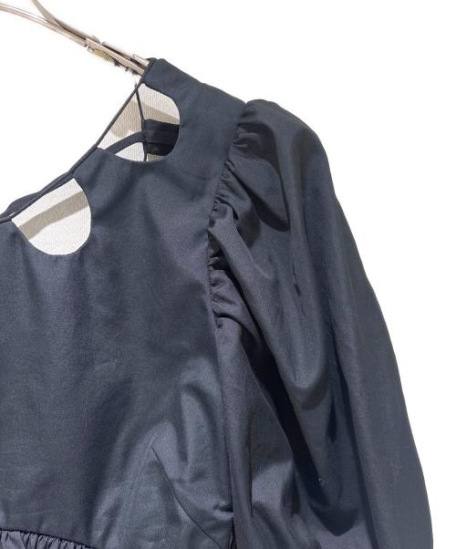 CECILIE BAHNSEN（セシリーバンセン）CECILIE BAHNSEN (セシリーバンセン) HOPE TOP/ブラウス ブラック サイズ:UK8/US4の古着・服飾アイテム