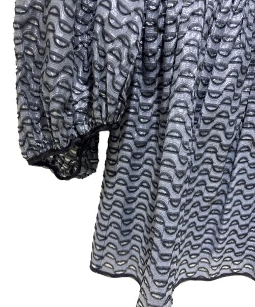 CECILIE BAHNSEN（セシリーバンセン）CECILIE BAHNSEN (セシリーバンセン) HEIDI TOP グレー サイズ:UK8の古着・服飾アイテム