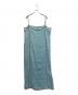 BASERANGE（ベースレンジ）の古着「SHOK SLIP DRESS」｜ブルー