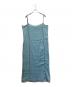 BASERANGE (ベースレンジ) SHOK SLIP DRESS ブルー サイズ:S：8000円