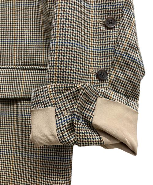 ROKH（ロク）ROKH (ロク) レイヤード ダブルジャケット ブラウン サイズ:38の古着・服飾アイテム
