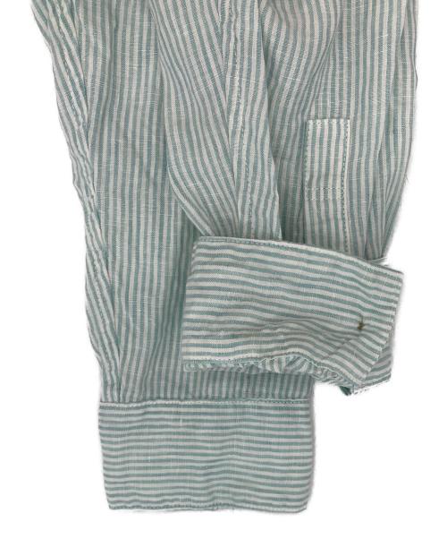 Spick and Span（スピック＆スパン）Spick and Span (スピック＆スパン) 80リネンカシュクール ビッグシャツ グリーン サイズ:FREEの古着・服飾アイテム