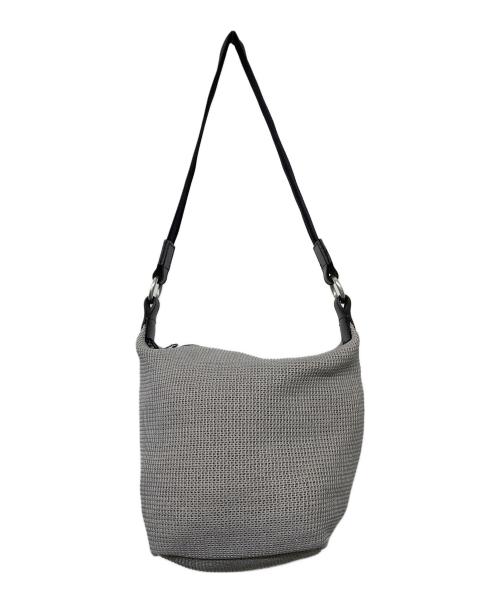 BAG'n'NOUN（バッグンナウン）BAG'n'NOUN (バッグンナウン) SHOULDER MESH 'MINI'/ショルダーメッシュミニ グレー×ブラック サイズ:FREEの古着・服飾アイテム