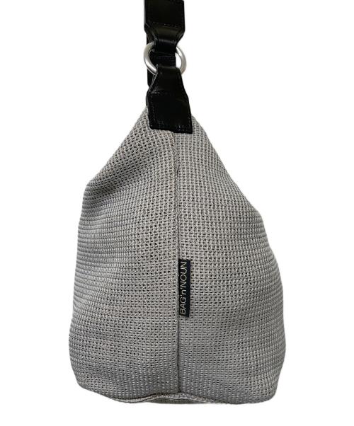 BAG'n'NOUN（バッグンナウン）BAG'n'NOUN (バッグンナウン) SHOULDER MESH 'MINI'/ショルダーメッシュミニ グレー×ブラック サイズ:FREEの古着・服飾アイテム