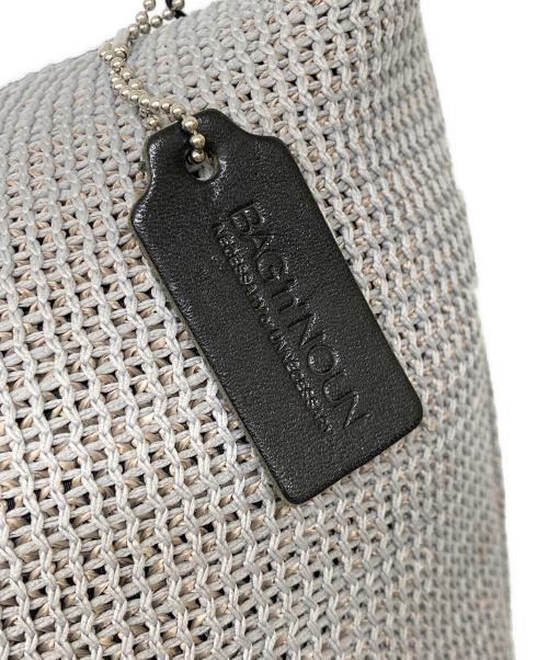 BAG'n'NOUN（バッグンナウン）BAG'n'NOUN (バッグンナウン) SHOULDER MESH 'MINI'/ショルダーメッシュミニ グレー×ブラック サイズ:FREEの古着・服飾アイテム