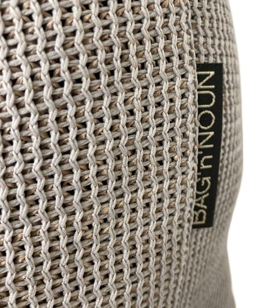 BAG'n'NOUN（バッグンナウン）BAG'n'NOUN (バッグンナウン) SHOULDER MESH 'MINI'/ショルダーメッシュミニ グレー×ブラック サイズ:FREEの古着・服飾アイテム