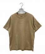 COACHコーチ）の古着「ロゴTシャツ」｜ベージュ