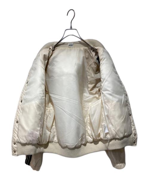 adidas（アディダス）adidas (アディダス) ジャケット アイボリー サイズ:Mの古着・服飾アイテム