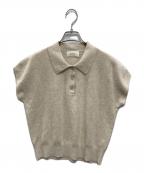 OHOTOROオオトロ）の古着「pot french sleeve knit」｜オートミール