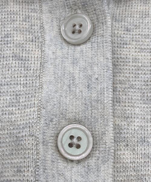 OHOTORO（オオトロ）OHOTORO (オオトロ) pot french sleeve knit オートミール サイズ:FREEの古着・服飾アイテム