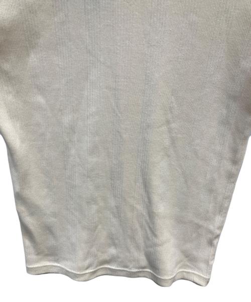 FRED PERRY（フレッドペリー）FRED PERRY (フレッドペリー) JEANS FACTORY (ジーンズファクトリー) リブポロシャツ アイボリー サイズ:10 未使用品の古着・服飾アイテム