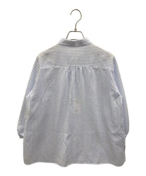 MACKINTOSH PHILOSOPHY（マッキントッシュ フィロソフィー）MACKINTOSH PHILOSOPHY (マッキントッシュ フィロソフィー) ストライプシャツ ブルー×ホワイト サイズ:36 未使用品の古着・服飾アイテム