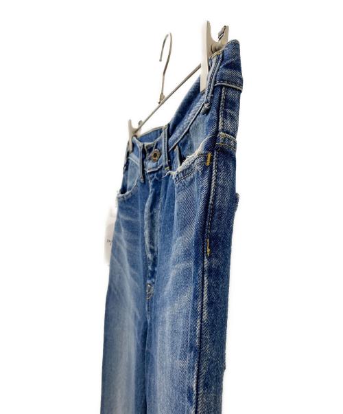 MADISON BLUE（マディソンブルー）MADISON BLUE (マディソンブルー) HEM CUT FLARE PT DENIM インディゴ サイズ:01（S）の古着・服飾アイテム