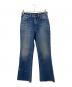 MADISON BLUE（マディソンブルー）の古着「HEM CUT FLARE PT DENIM」｜インディゴ