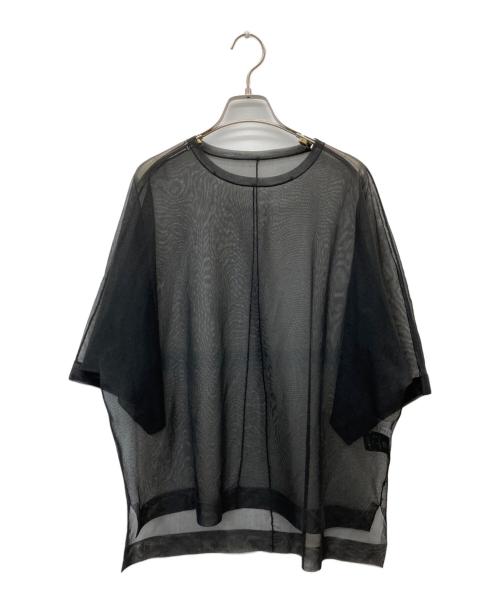 ADORE（アドーア）ADORE (アドーア) シアーニットT ブラック サイズ:38の古着・服飾アイテム