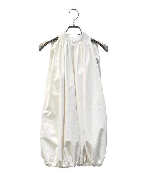 cygne（シーニュ）cygne (シーニュ) バルーントップス Pauline ホワイト サイズ:Ｆの古着・服飾アイテム