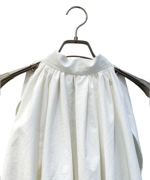 cygne（シーニュ）cygne (シーニュ) バルーントップス Pauline ホワイト サイズ:Ｆの古着・服飾アイテム