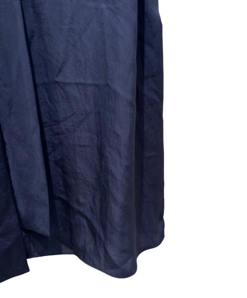 theory（セオリー）theory (セオリー) 2WAYタイネックショートスリーブブラウス ネイビー サイズ:S 未使用品の古着・服飾アイテム