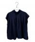 theory (セオリー) 2WAYタイネックショートスリーブブラウス ネイビー サイズ:S 未使用品：15000円