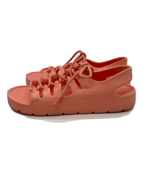 BOTTEGA VENETA（ボッテガベネタ）BOTTEGA VENETA (ボッテガベネタ) ラバーサンダル/JELLY SANDALS ピンク サイズ:36の古着・服飾アイテム