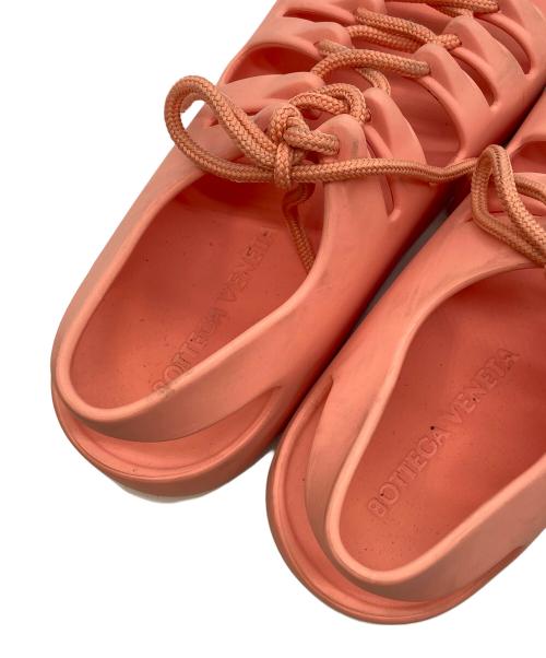 BOTTEGA VENETA（ボッテガベネタ）BOTTEGA VENETA (ボッテガベネタ) ラバーサンダル/JELLY SANDALS ピンク サイズ:36の古着・服飾アイテム