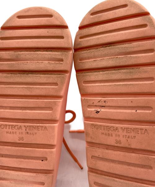 BOTTEGA VENETA（ボッテガベネタ）BOTTEGA VENETA (ボッテガベネタ) ラバーサンダル/JELLY SANDALS ピンク サイズ:36の古着・服飾アイテム