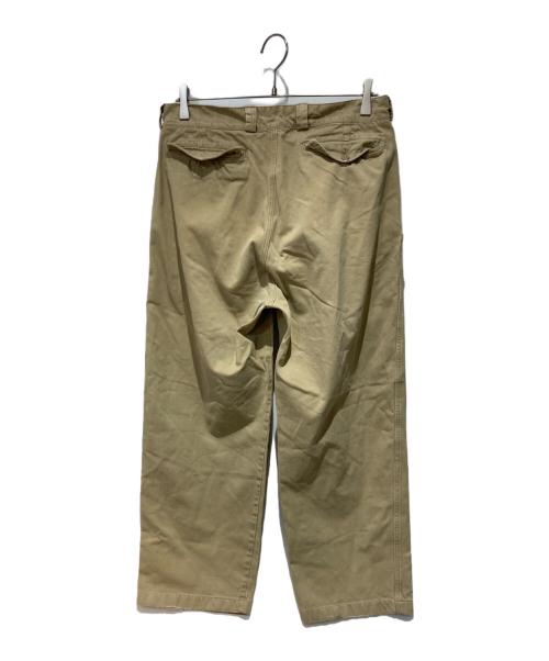 French Army（フランス軍）French Army (フランス軍) M52 ミリタリーパンツ ベージュ サイズ:88.5cm(W35)の古着・服飾アイテム